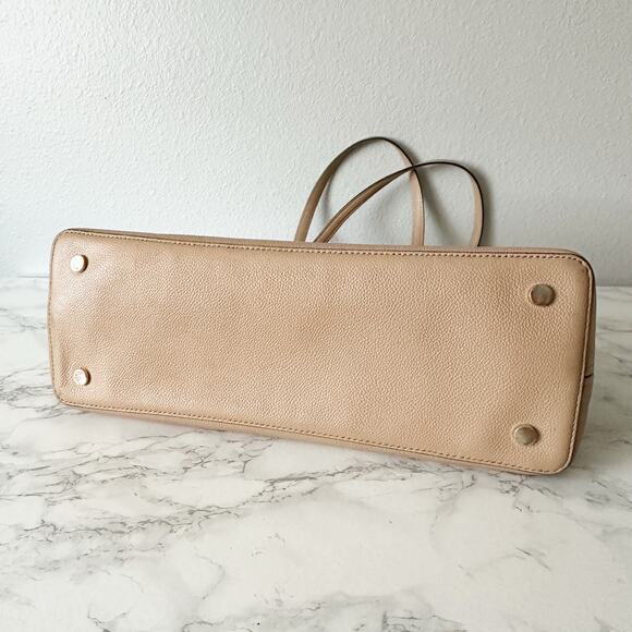 Kate Spade Tan Leather Tote Bag - Picture 8 of 15